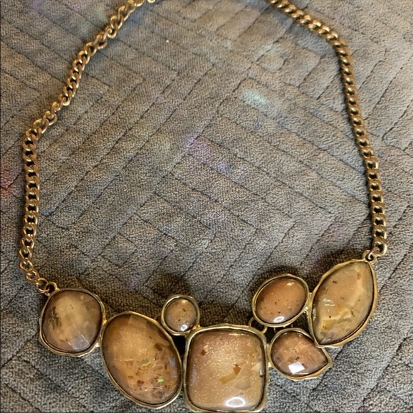 Gemstone Statement Necklace - Picture 6 of 7